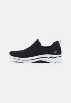 Go Walk Arch Fit Stretch Slip On - Walking Trainers - Black