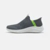 Ultra Flex 3.0 - Slip-Ons - Charcoal/Lime