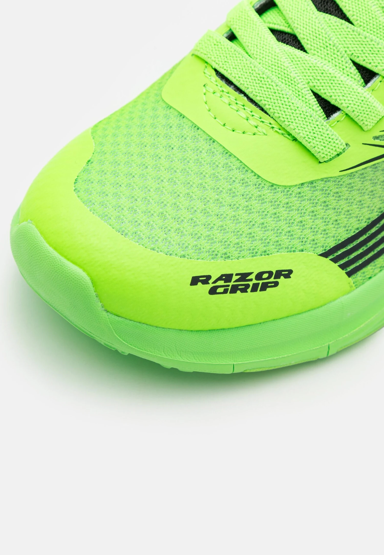Razor Grip Unisex- Neutral Running Shoes - Lime/Black - Image 6