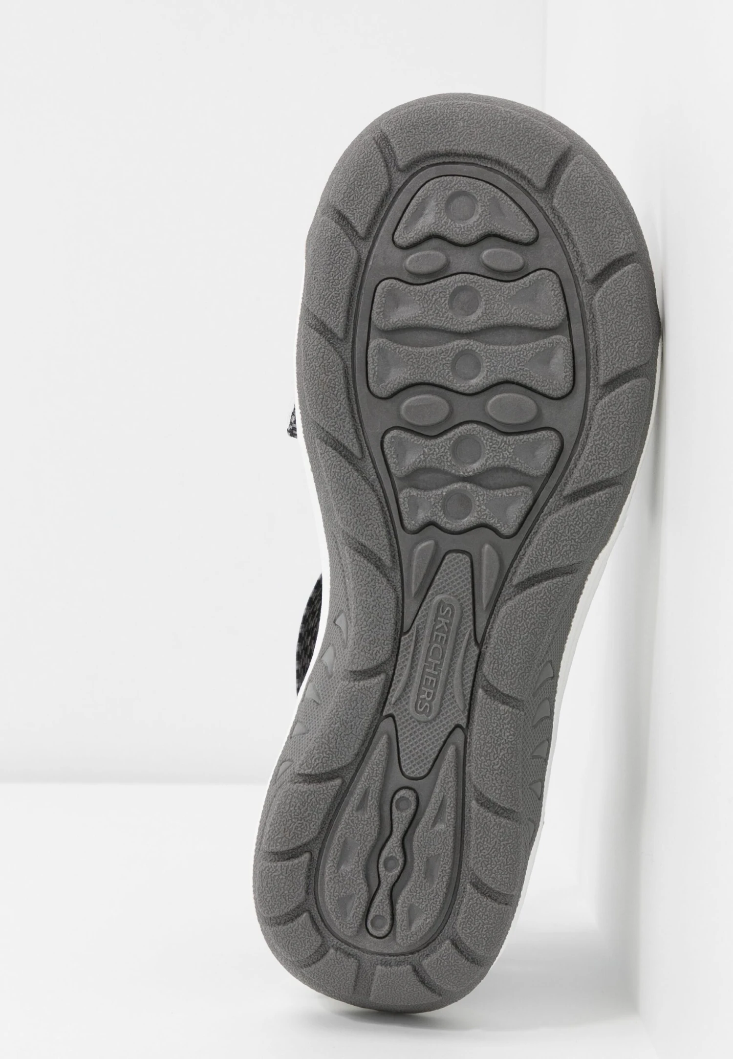 Skechers Reggae Cup - Walking Sandals - Black/Grey Gore - Image 7