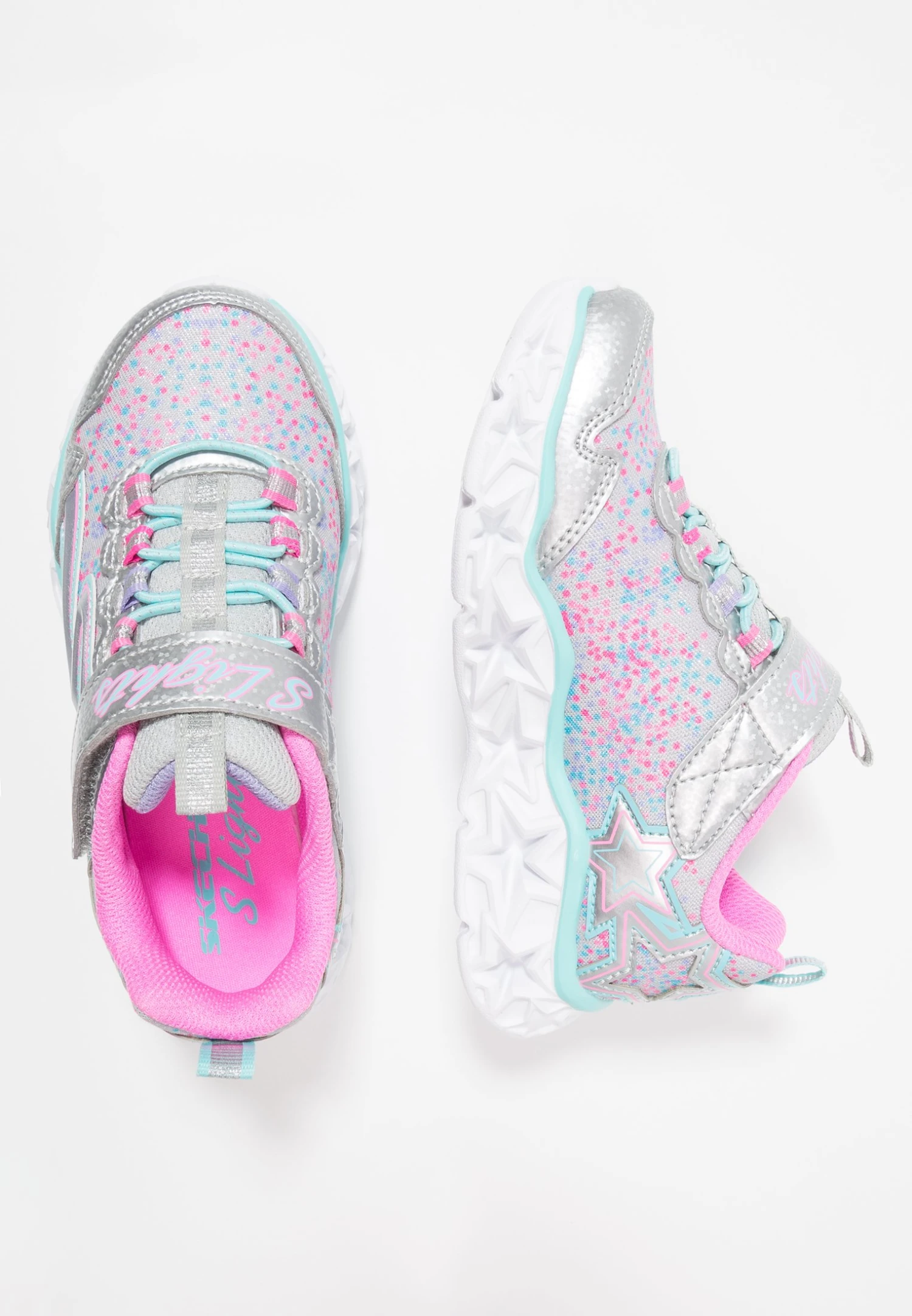 Skechers Galaxy Lights - Trainers - Silver/Multicolor - Image 2