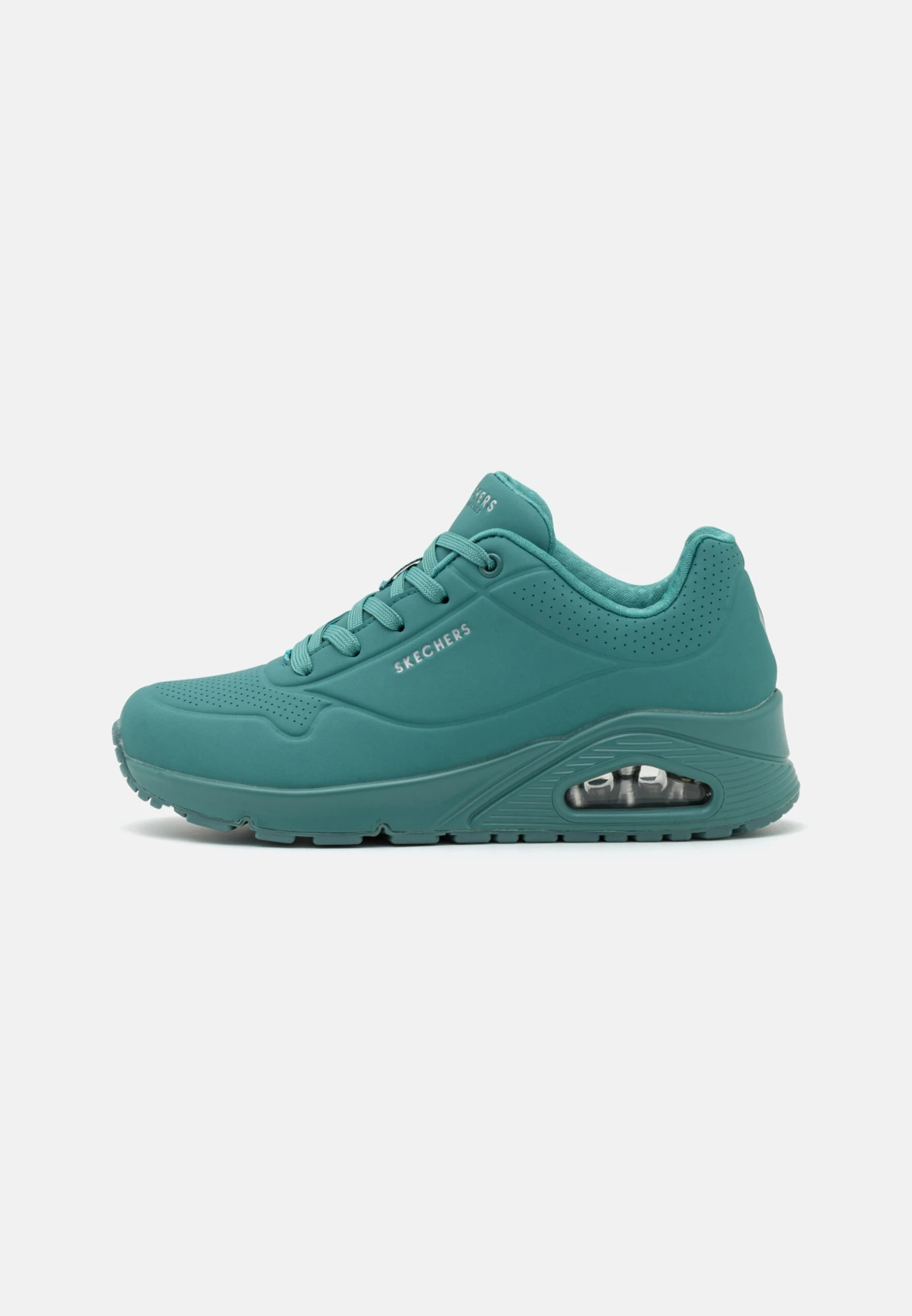 Uno - Trainers - Teal Durabuck - Image 2