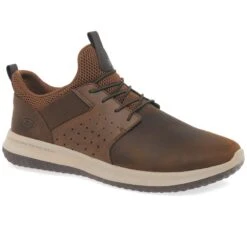 Skechers Delson Axton Mens Leather Shoes