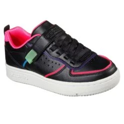 Skechers Court Squad Color Remix Girls Trainers