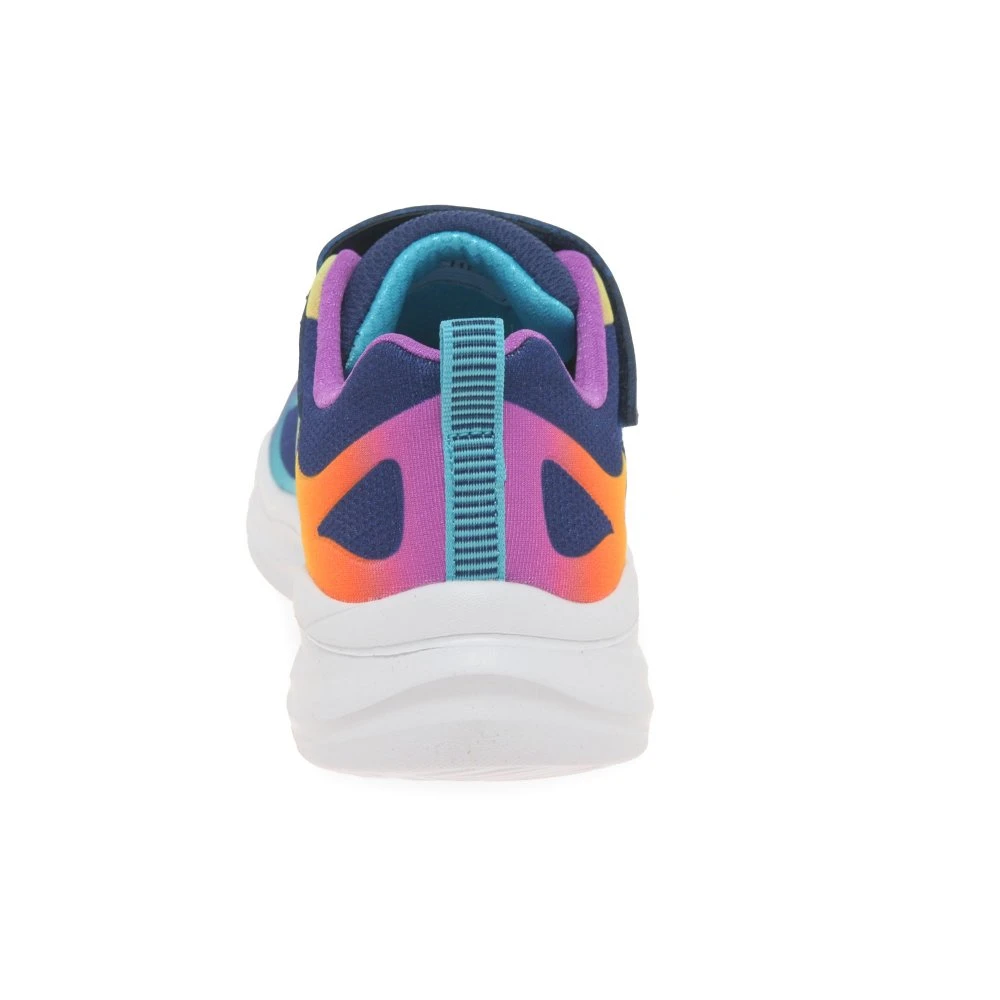 Skechers Power Jams Girls Sports Trainers - Image 3