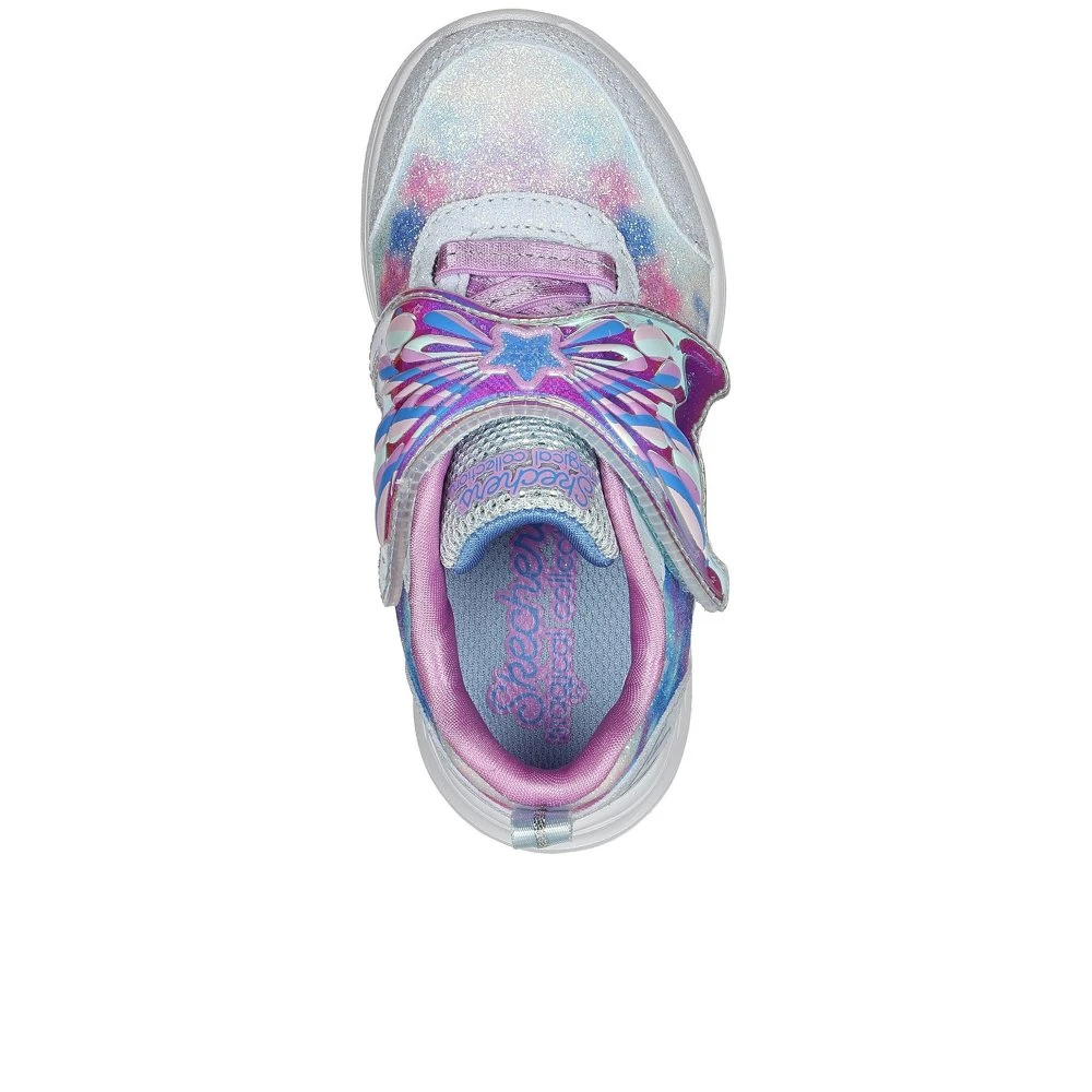 Skechers Glimmer Kicks Magical Wings Girls Trainers - Image 3