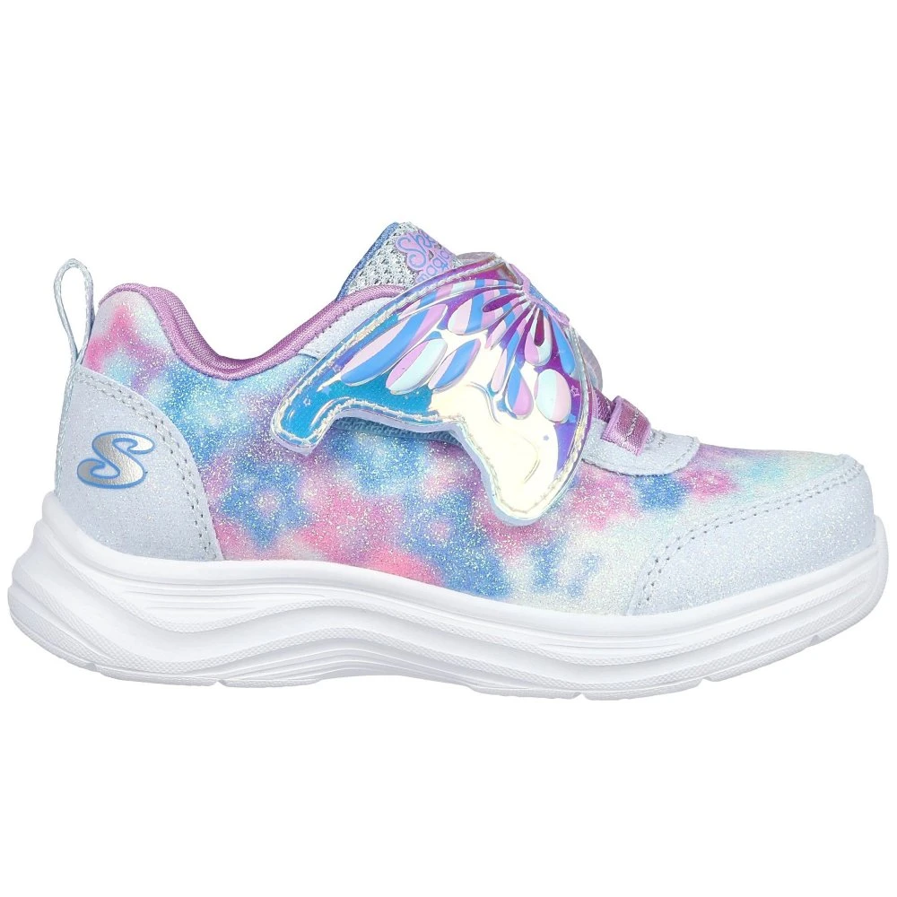 Skechers Glimmer Kicks Magical Wings Girls Trainers - Image 4