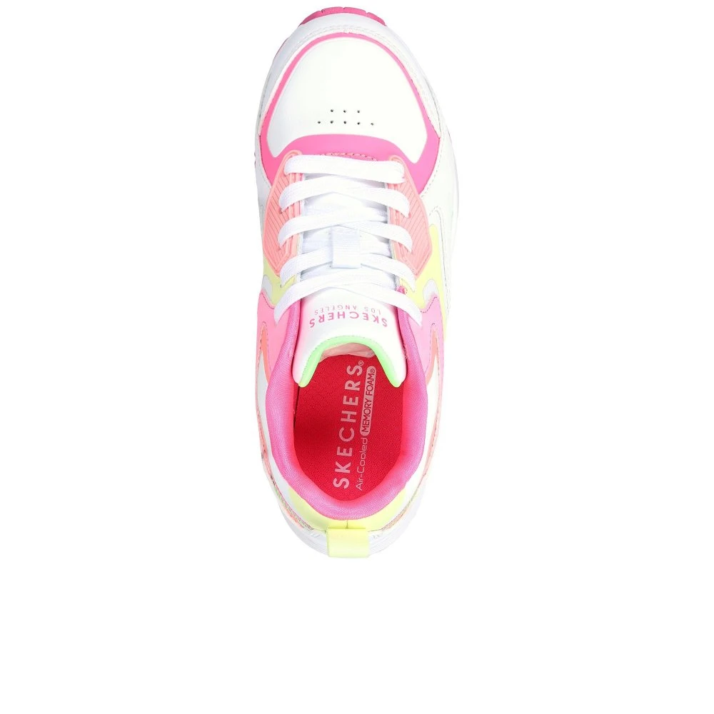 Skechers Uno Gen1 Color Surge Girls Trainers - Image 3