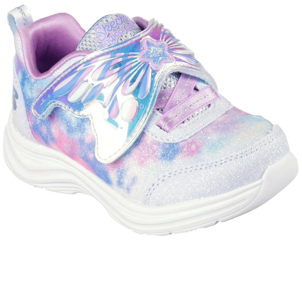 Skechers Glimmer Kicks Magical Wings Girls Trainers