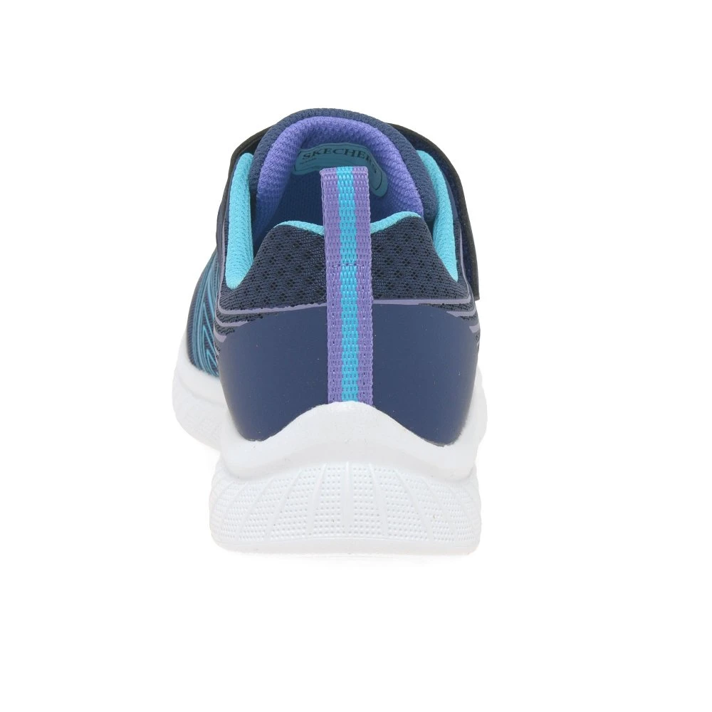 Skechers Microspec Sweet Swirl Girls Trainers - Image 3