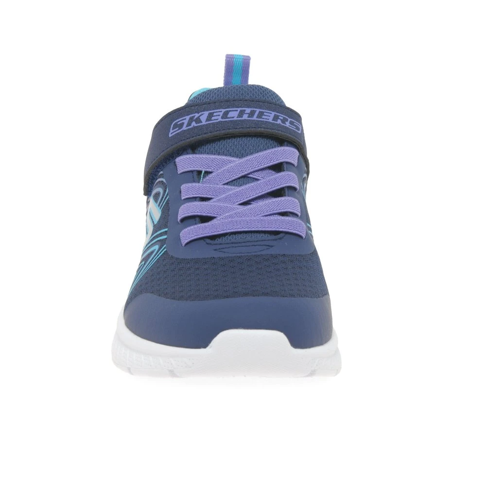 Skechers Microspec Sweet Swirl Girls Trainers - Image 5