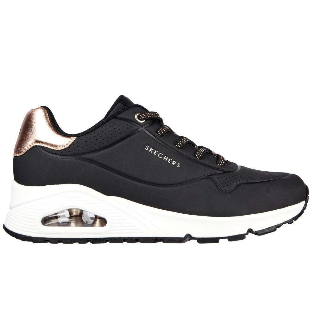 Skechers Uno Shimmer Away Womens Trainers - Image 5