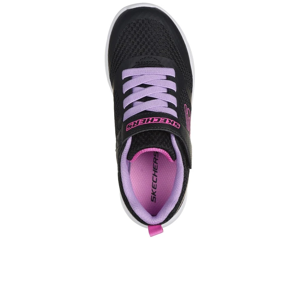 Skechers Microspec Max Racer Gal Girls Trainers - Image 3