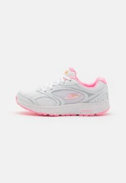 Go Run Consistent Lace Up - Neutral Running Shoes - White/Pink