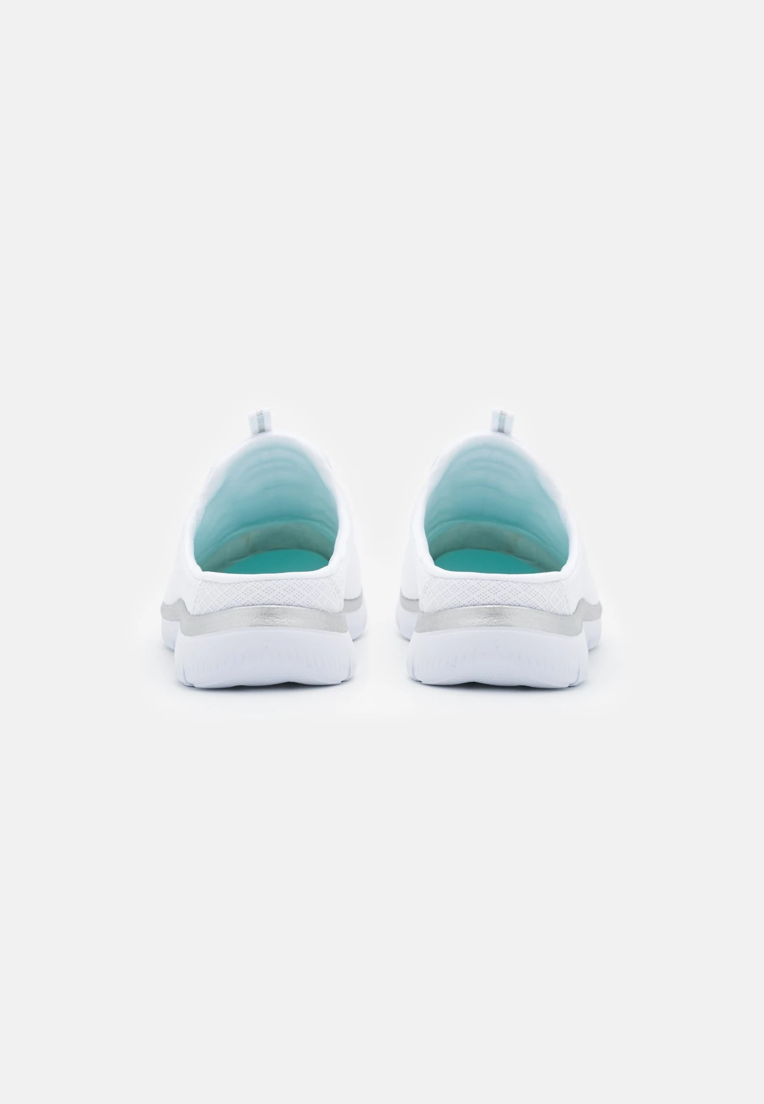 Summits - Mules - White/Silver - Image 4