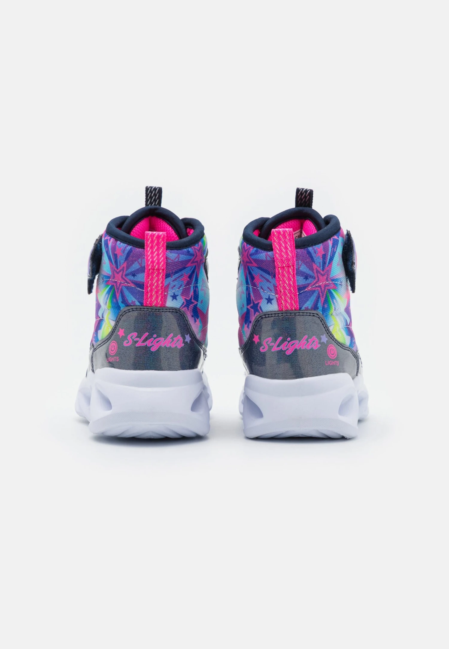 Skechers Twisty Brights - High-Top Trainers - Navy/Multicolor - Image 3