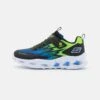 Skechers Vortex-Flash - Trainers - Black/Blue/Lime