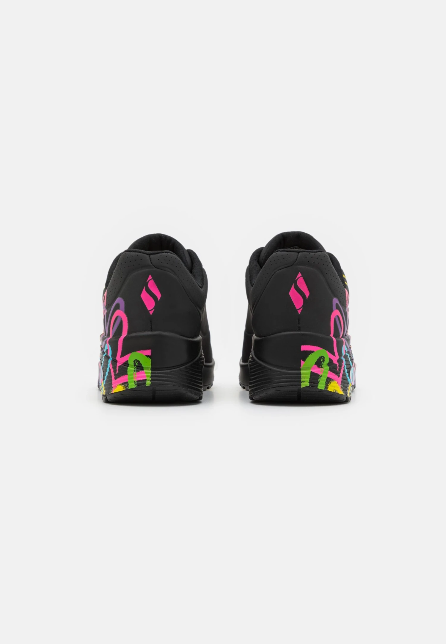 Uno - Trainers - Black /Multi-Coloured - Image 4