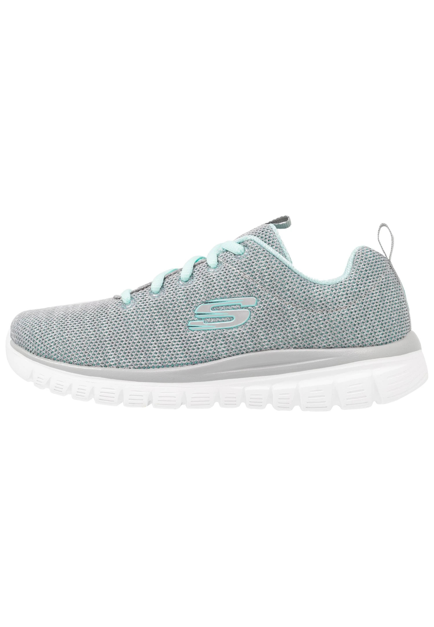 Skechers Graceful - Trainers - Gray/Mint - Image 2