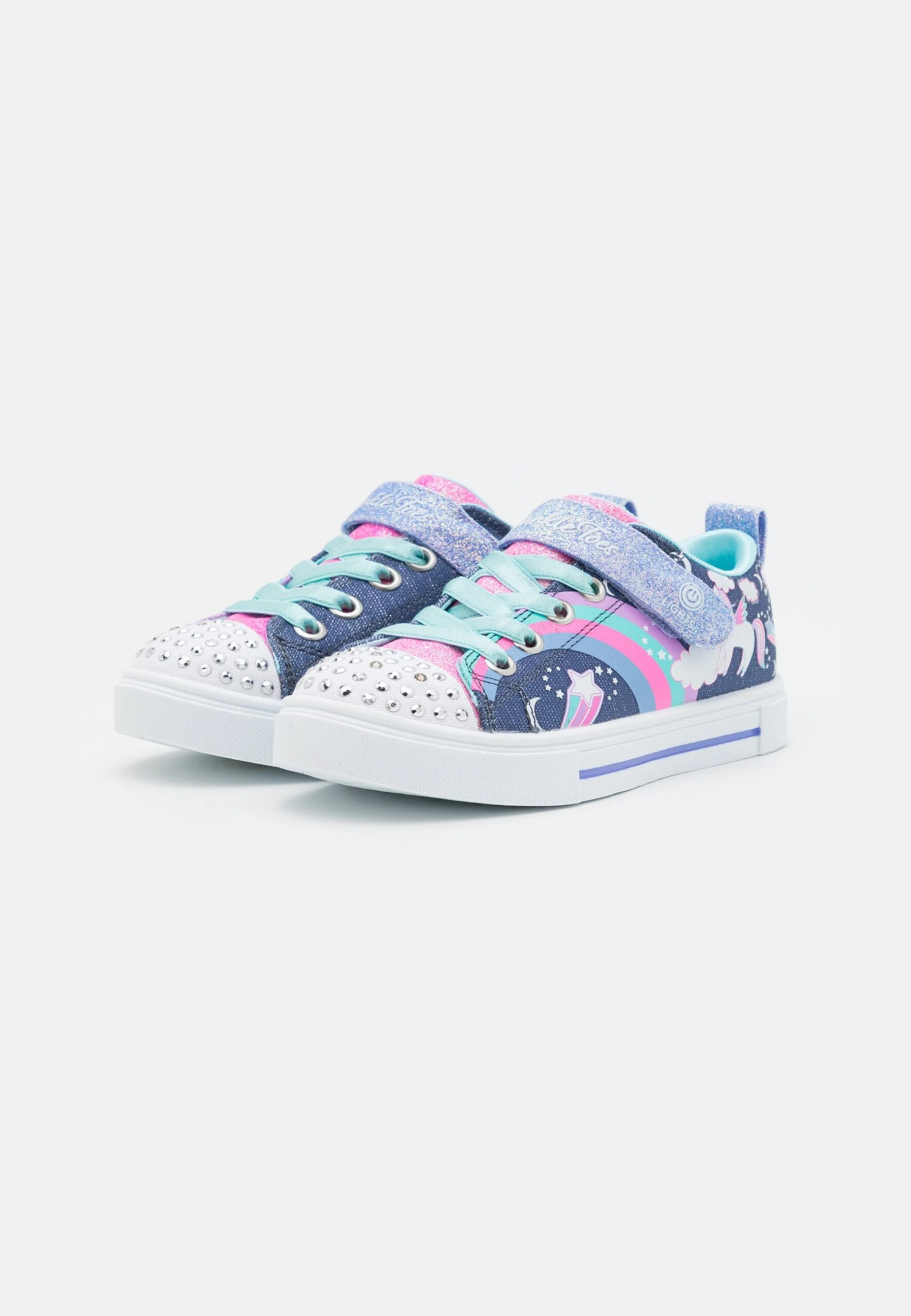 Skechers Twinkle Sparks - Trainers - Navy/Multicolor - Image 2