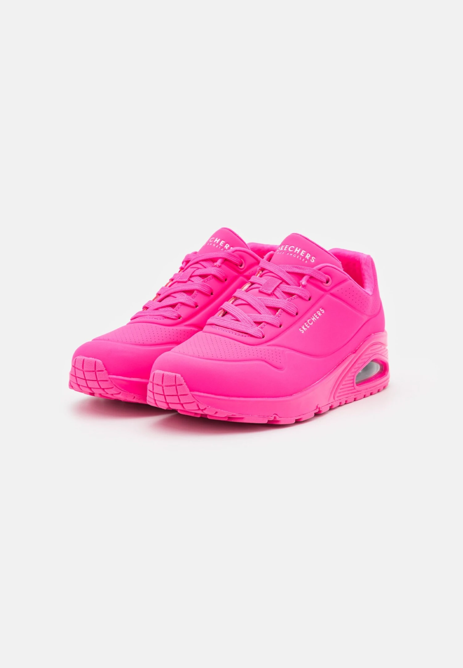 Uno - Trainers - Hot Pink Durabuck - Image 3