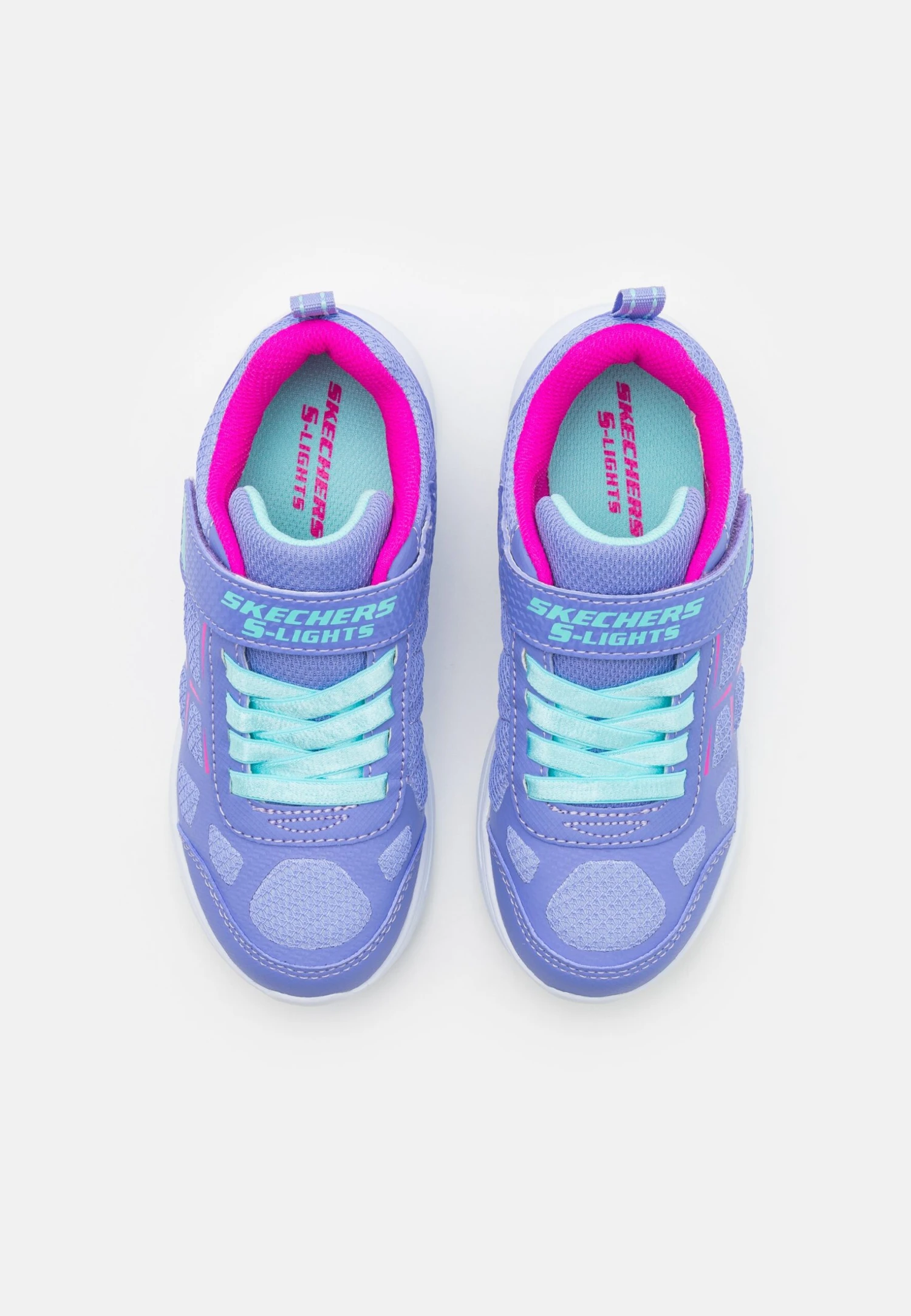 Skechers Glimmer Kicks - Trainers - Periwinkle/Mint - Image 4