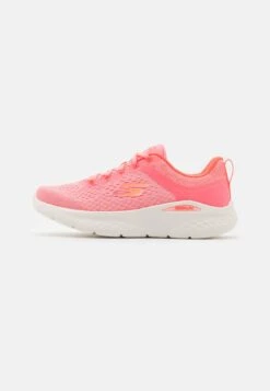 Go Run Lite Lace Up - Neutral Running Shoes - Pink/Coral