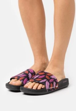 Hyper Slide X Diane Von Fürstenberg - Mules - Black/Multi-Coloured