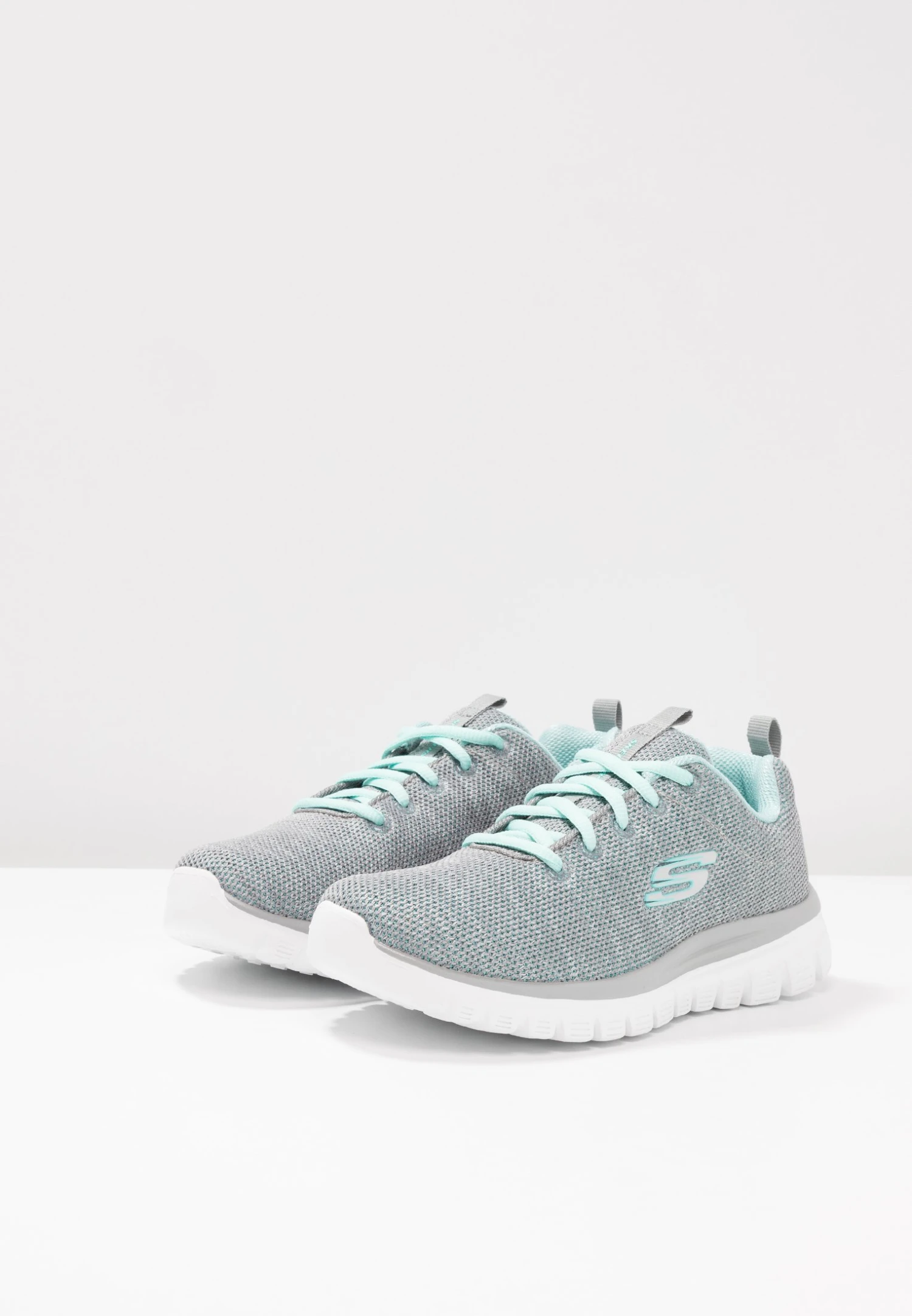 Skechers Graceful - Trainers - Gray/Mint - Image 5