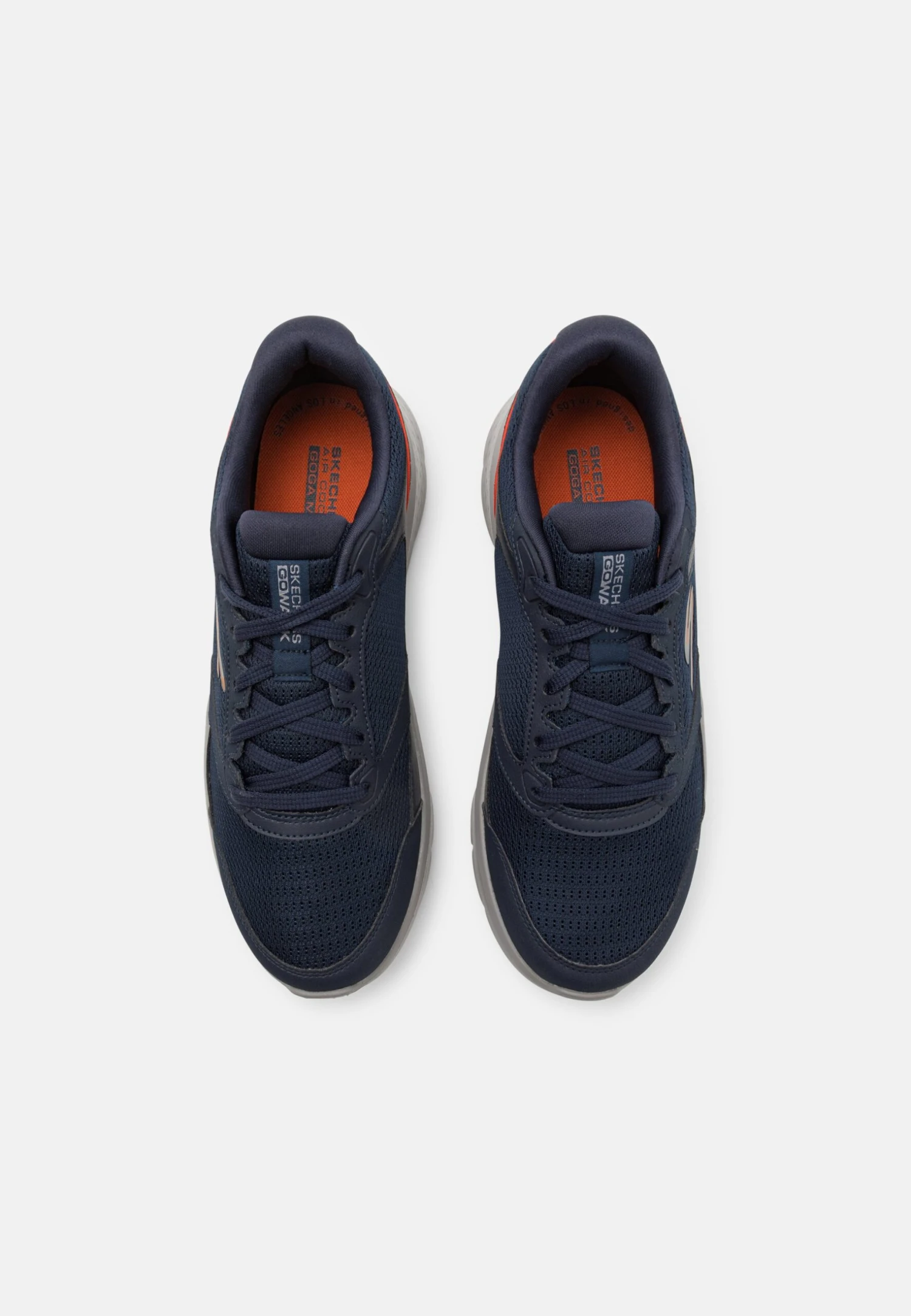 Go Walk Flex - Walking Trainers - Navy/Orange - Image 4