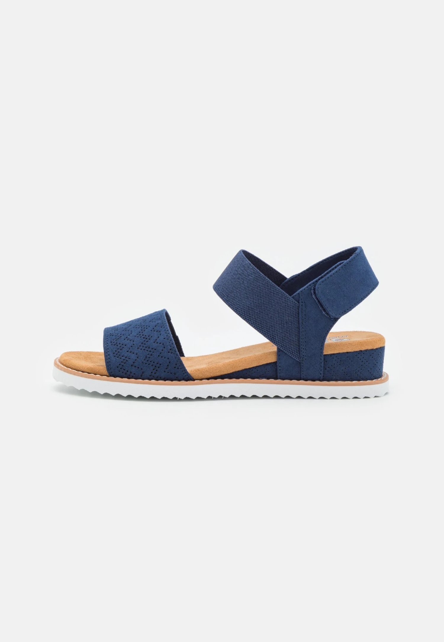 Skechers Desert Kiss - Wedge Sandals - Navy - Image 2