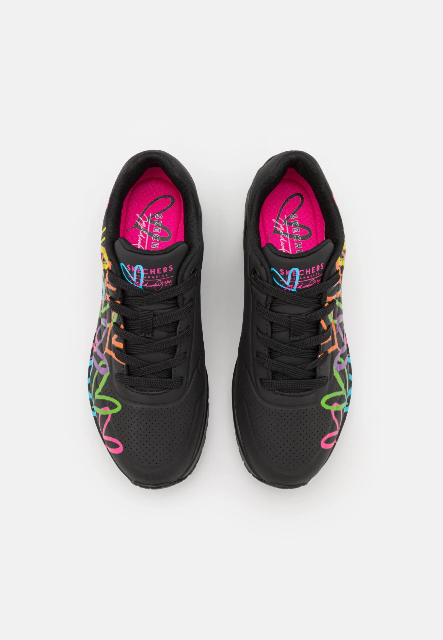 Uno - Trainers - Black /Multi-Coloured - Image 6