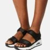 Uno - Sandals - Black/White