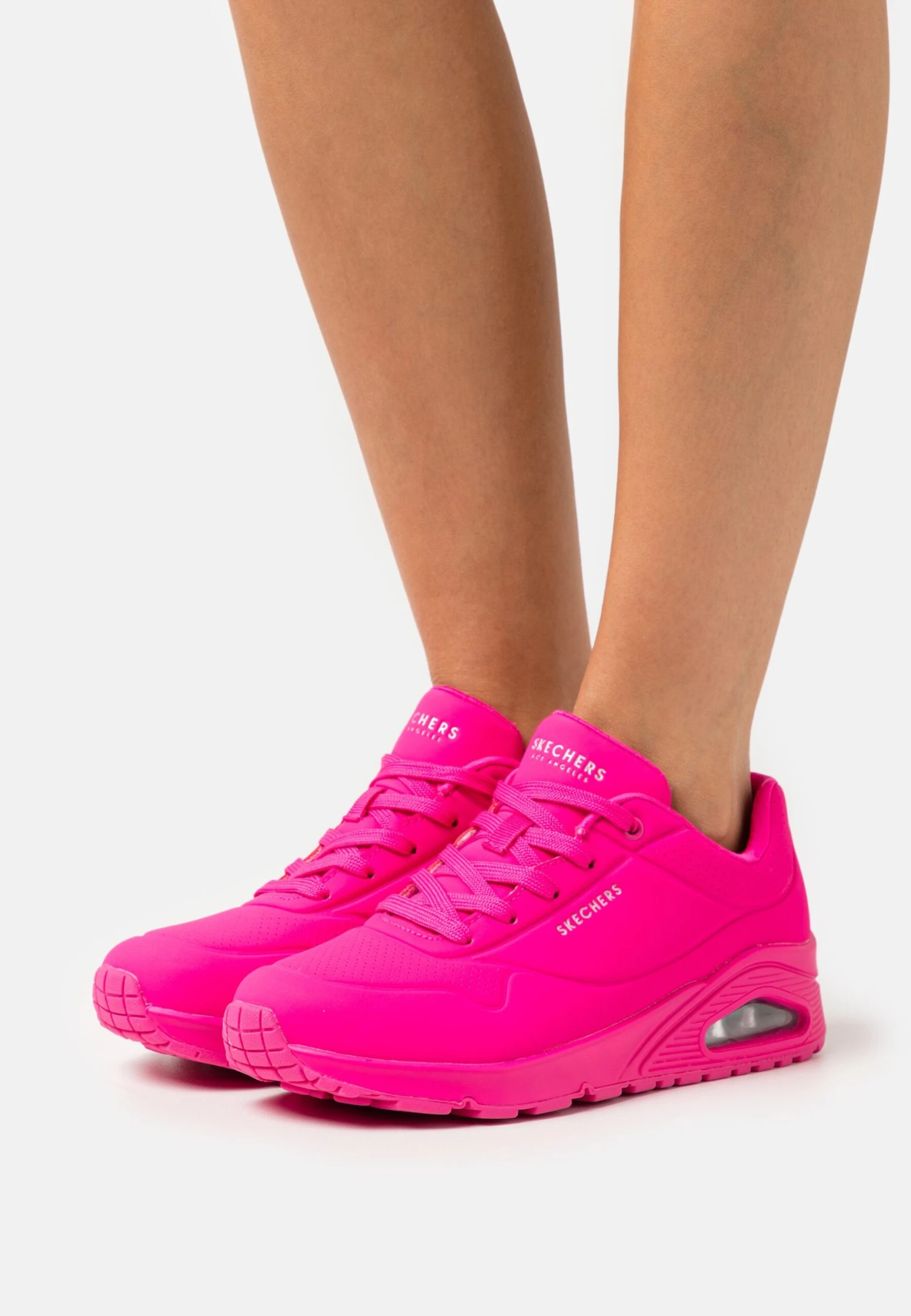 Uno - Trainers - Hot Pink Durabuck