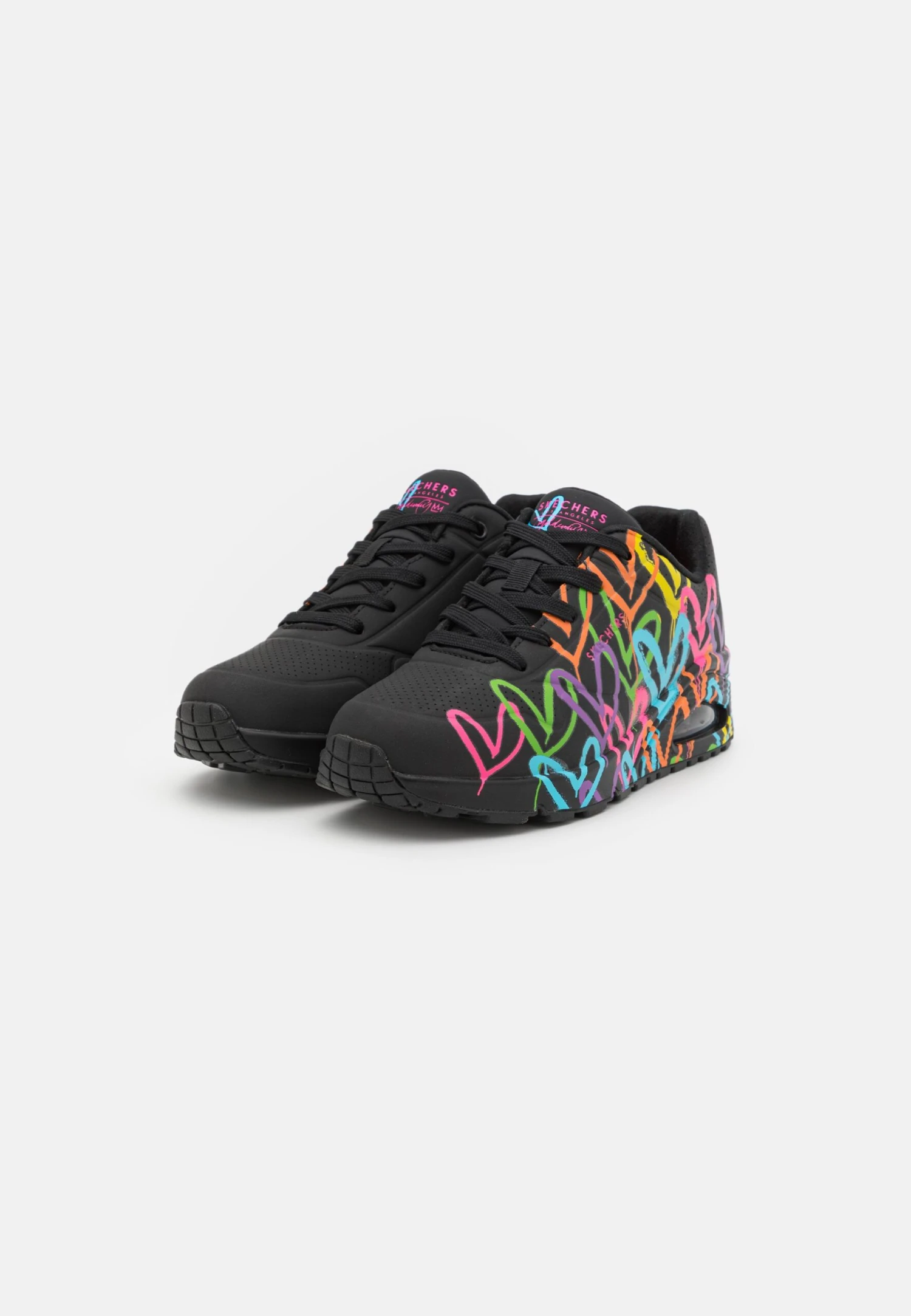 Uno - Trainers - Black /Multi-Coloured - Image 3