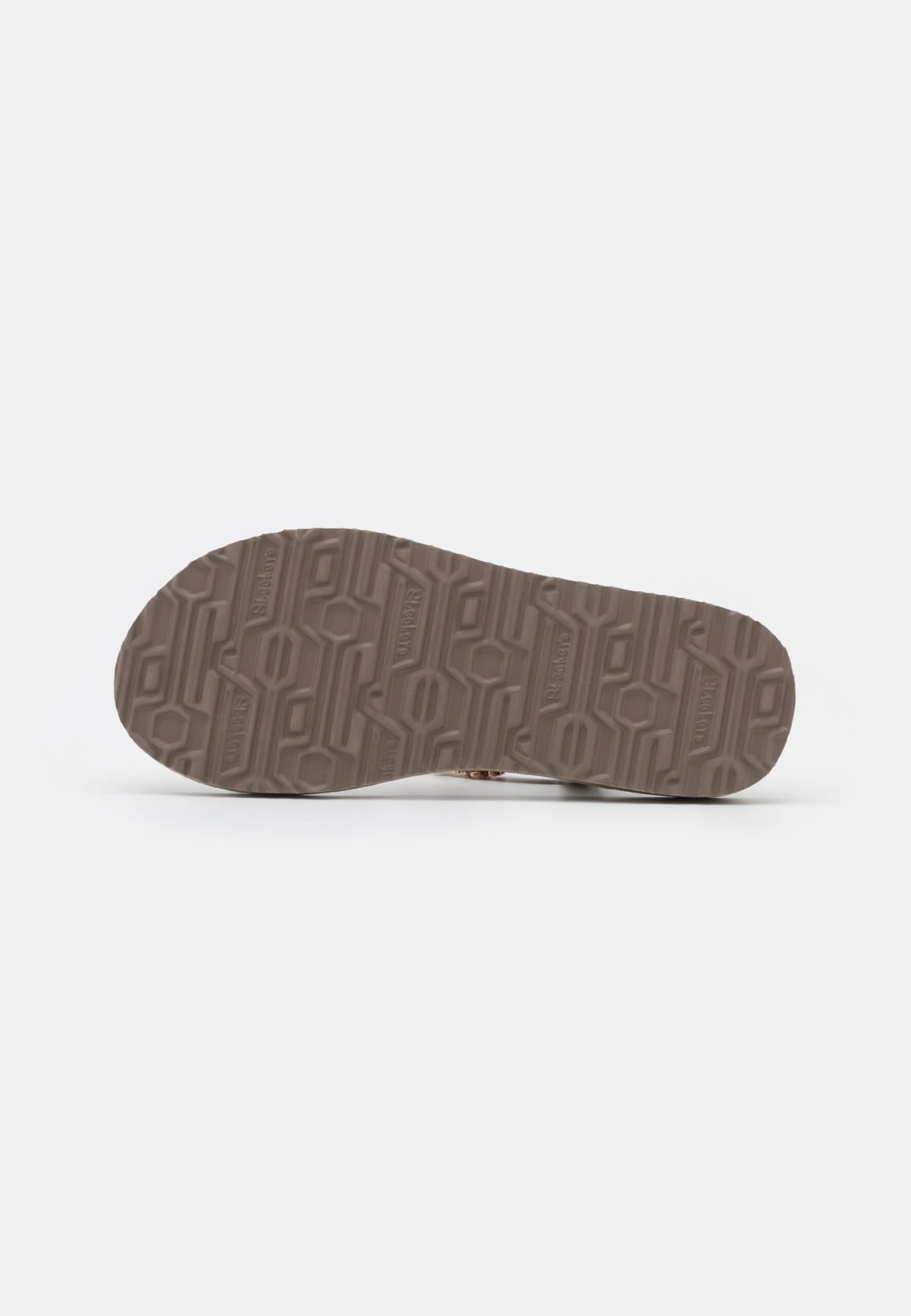 Skechers Meditation - T-Bar Sandals - Taupe - Image 5