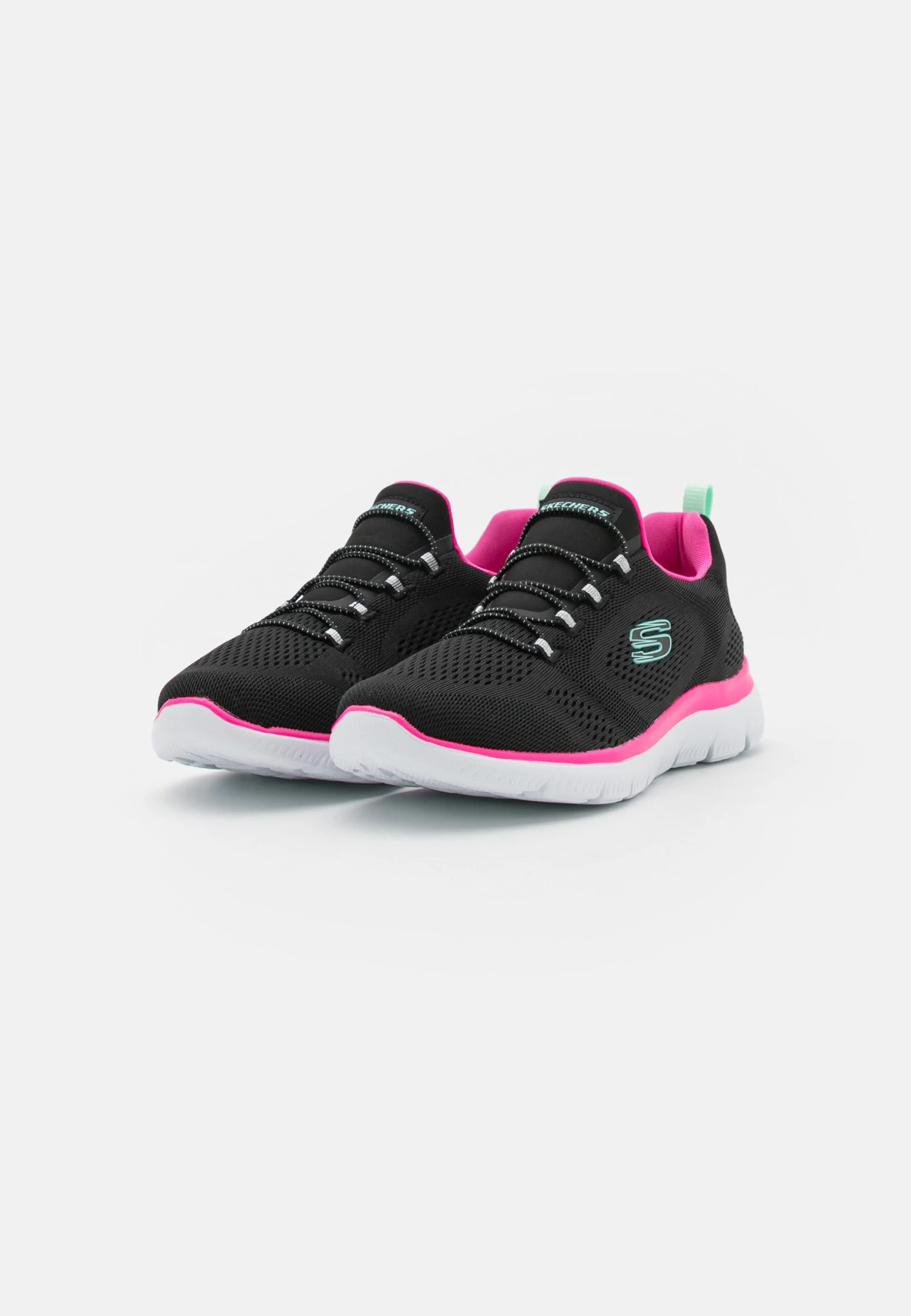 Summits - Trainers - Black/Hot Pink - Image 3