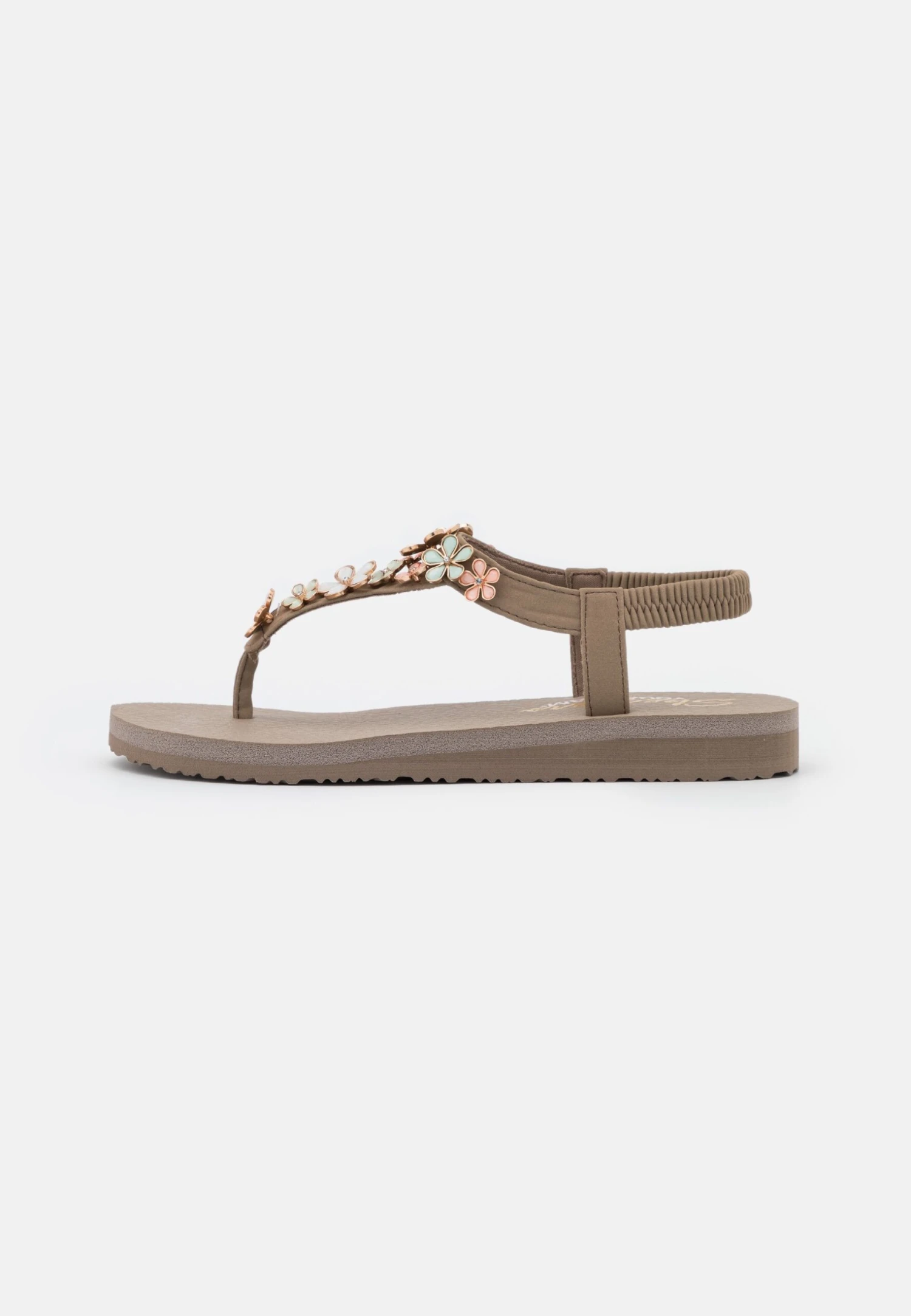 Skechers Meditation - T-Bar Sandals - Taupe - Image 2