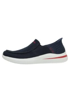 Skechers Delson 3.0 - Slip-Ons - Navy Knit