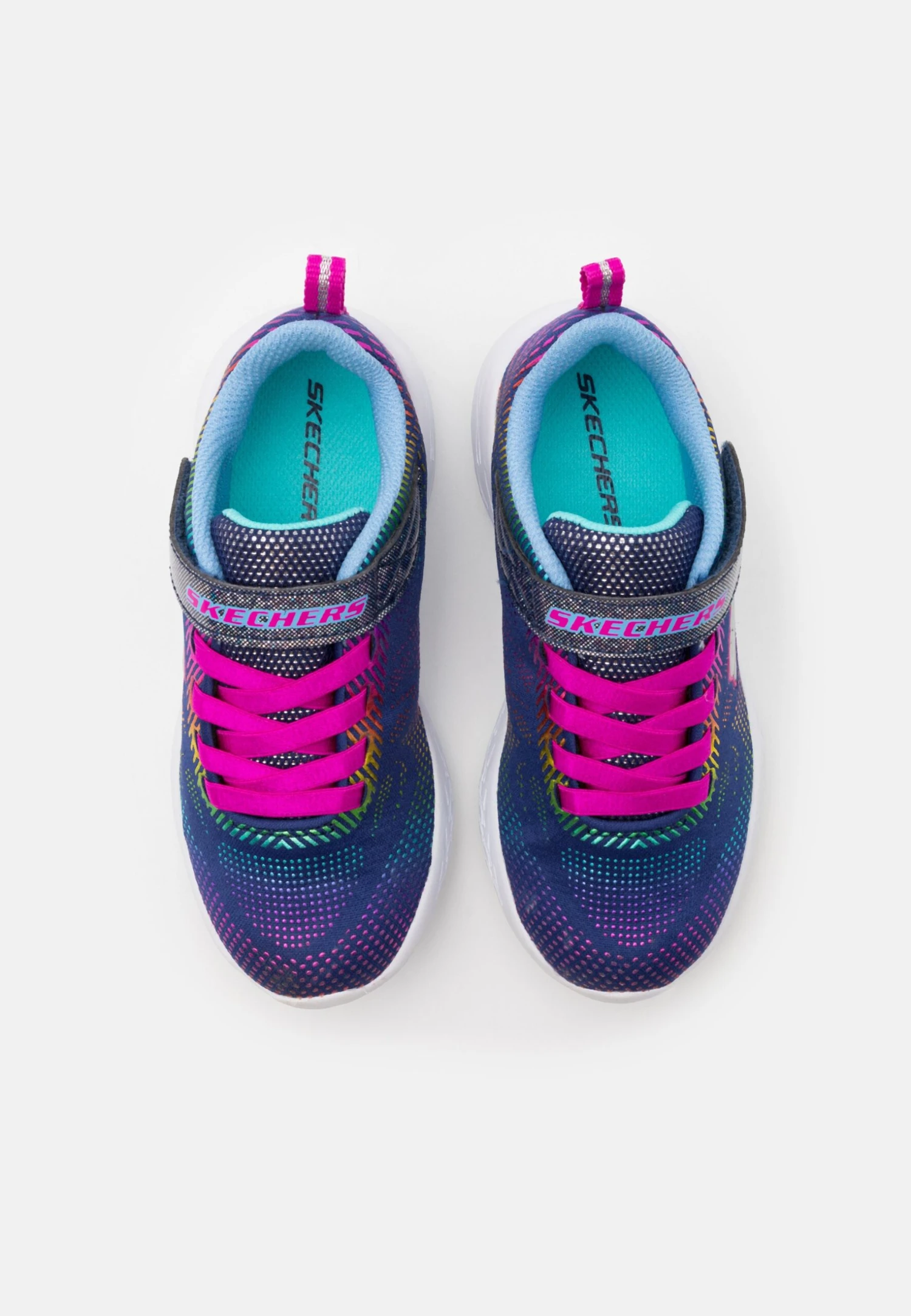 Go Run 600 Shimmer Speeder Unisex - Neutral Running Shoes - Navy/Multicolor - Image 4