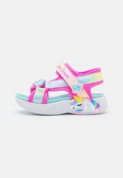 Skechers Unicorn Dreams- Sandals - Pink/Multi-Coloured