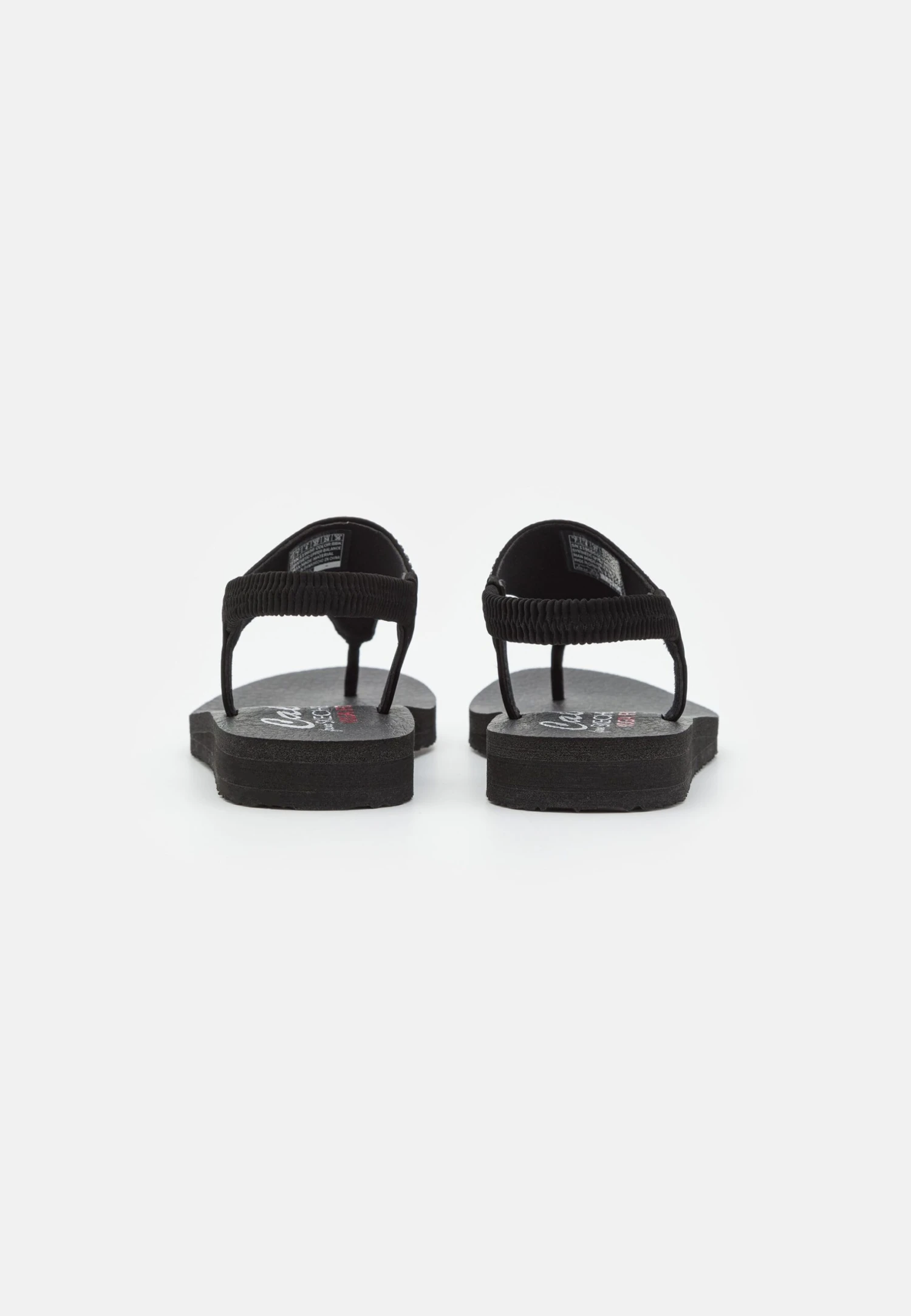 Skechers Meditation - T-Bar Sandals - Black - Image 4