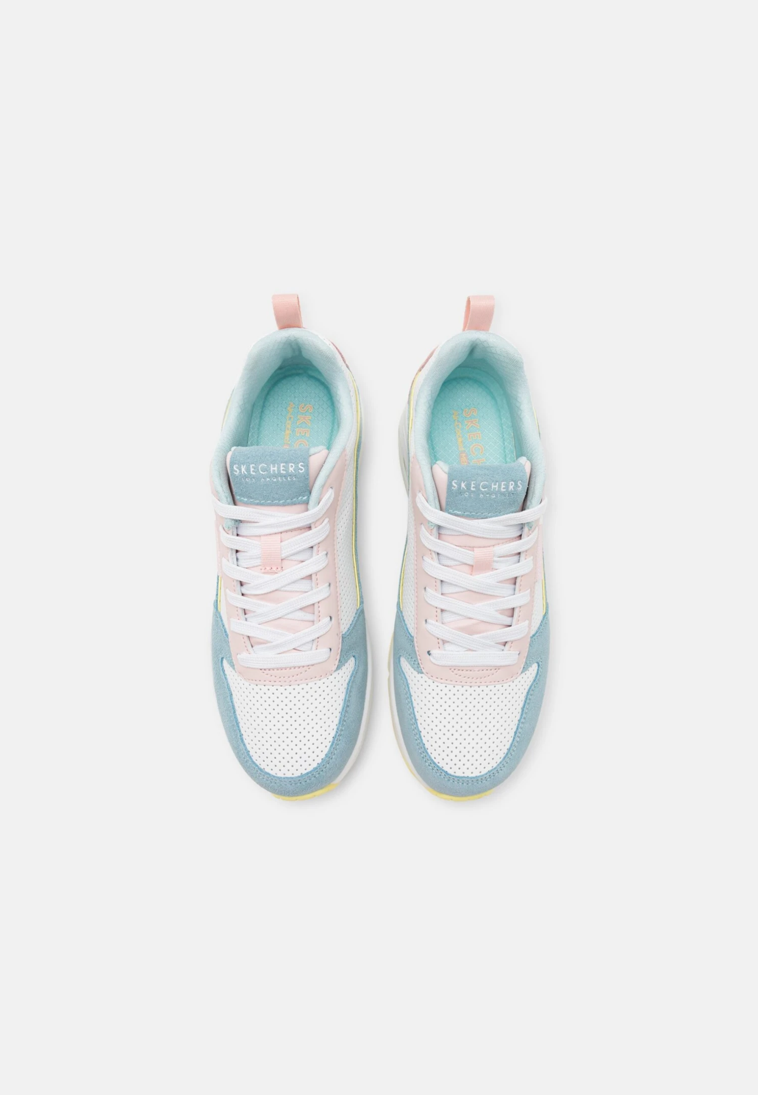 Uno - Trainers - Light Blue/Light Pink/White - Image 6