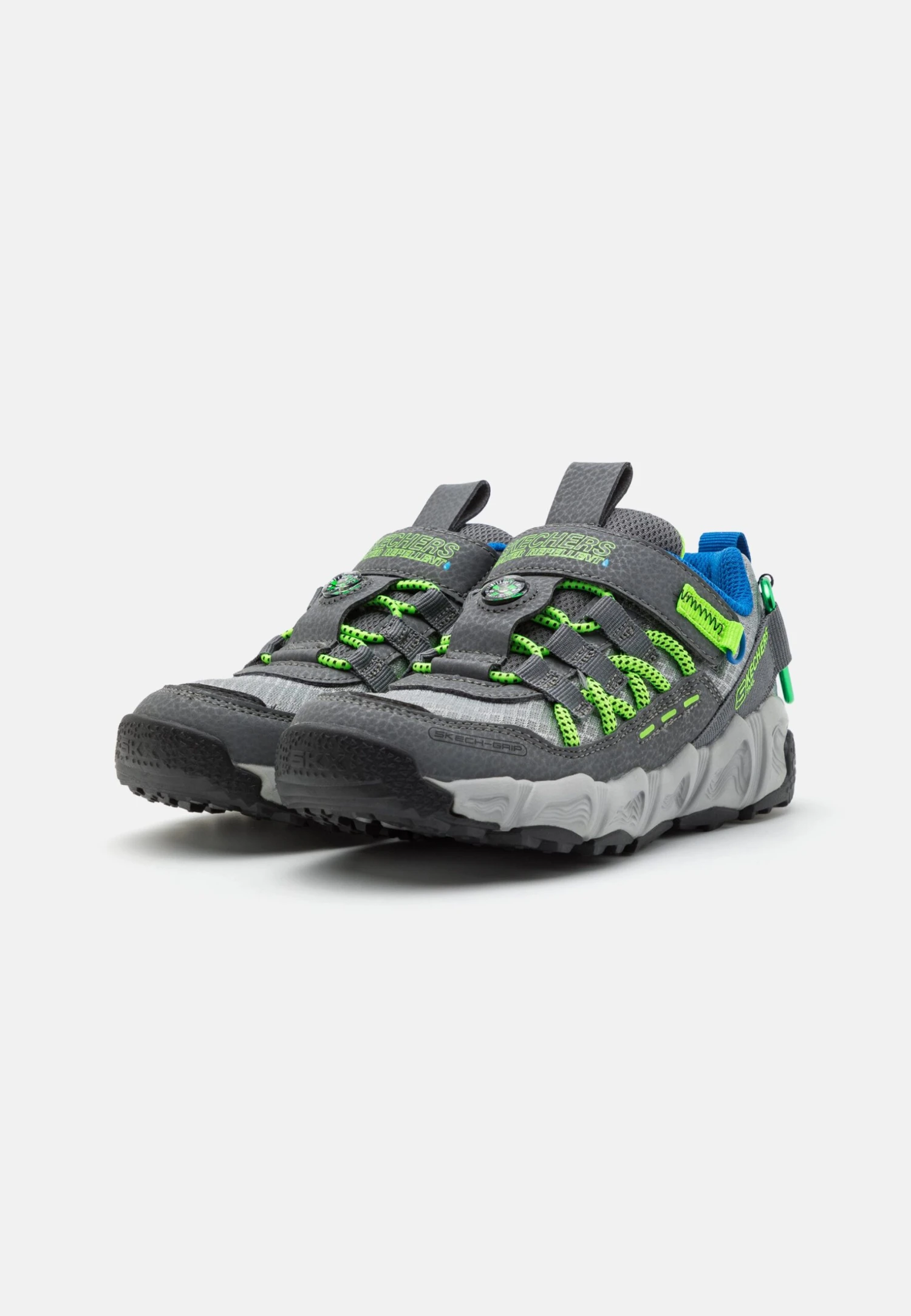 Velocitrek Pro Scout Unisex - Training Shoe - Charcoal/Blue/Lime - Image 2