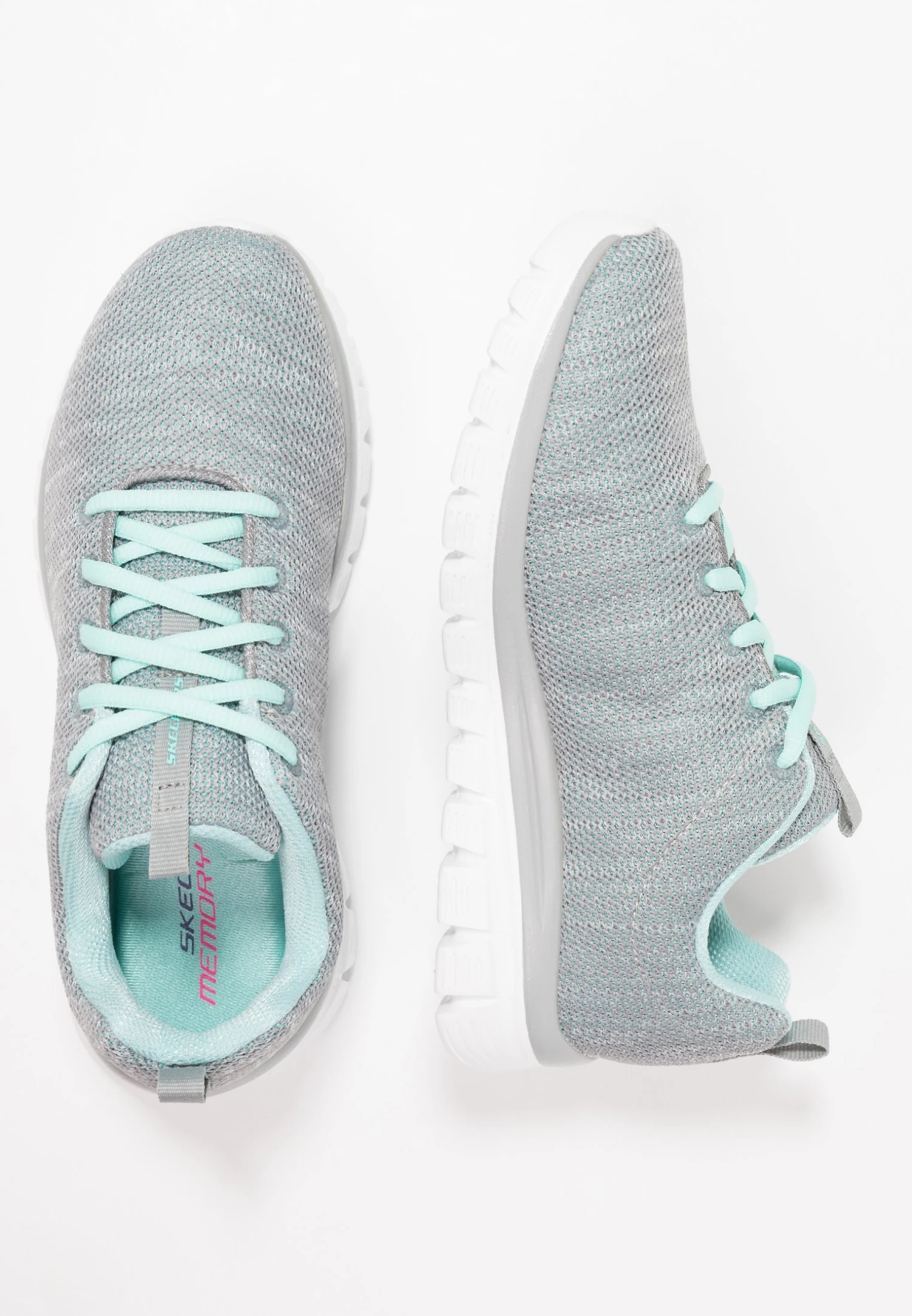 Skechers Graceful - Trainers - Gray/Mint - Image 4