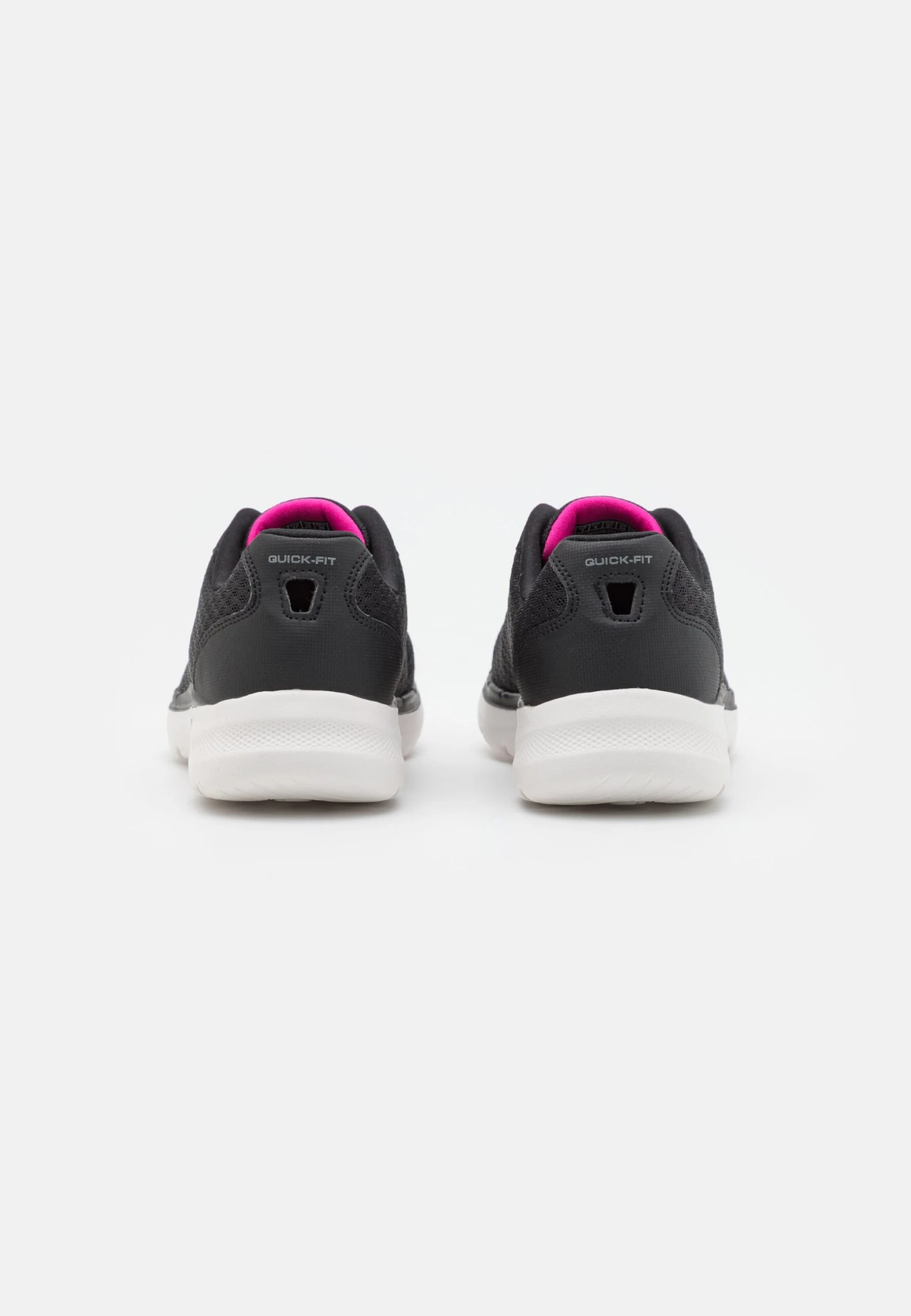 Go Walk 6 Iconic Vision - Walking Trainers - Black/Hot Pink - Image 3