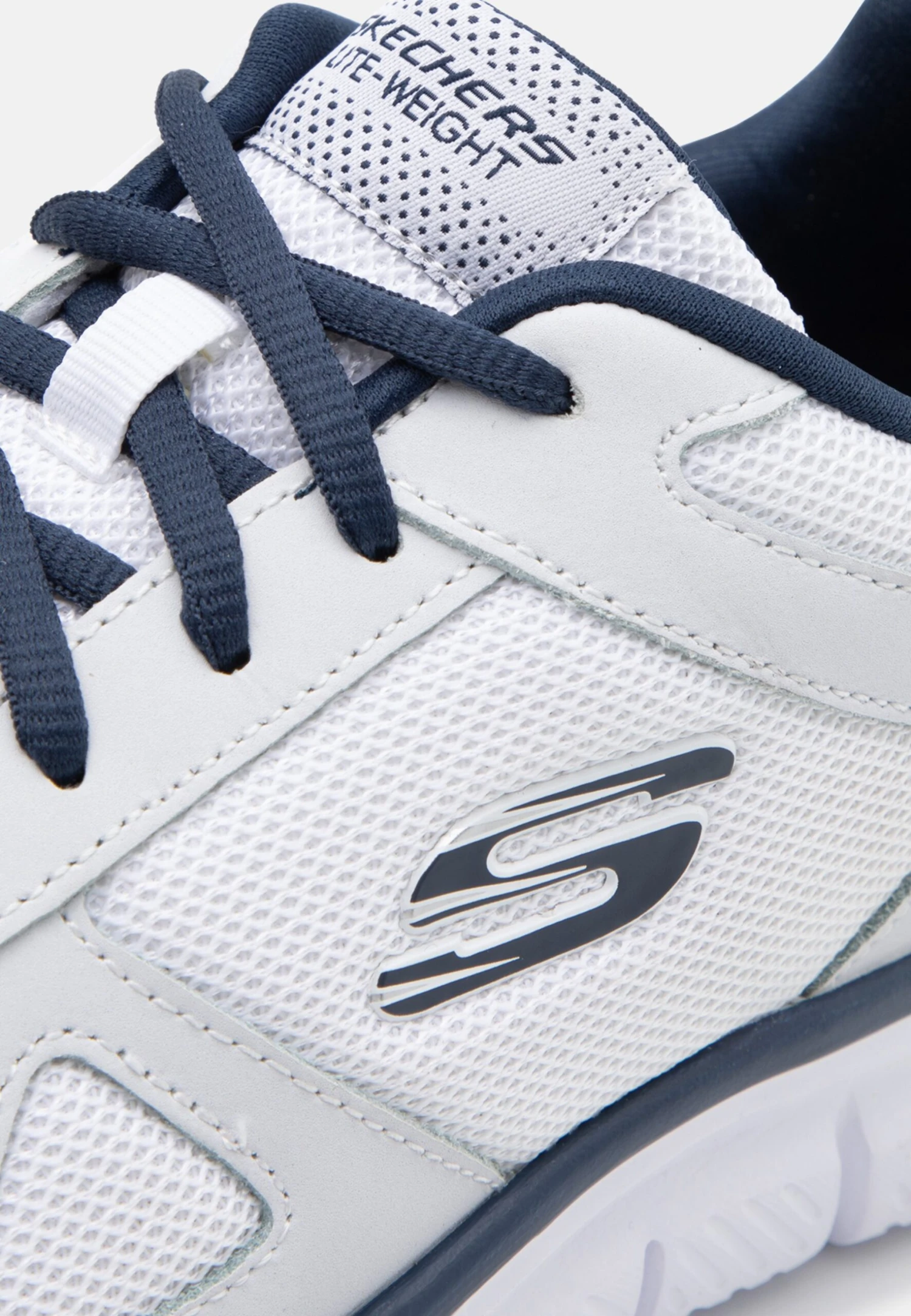 Track - Trainers - White/Navy - Image 6