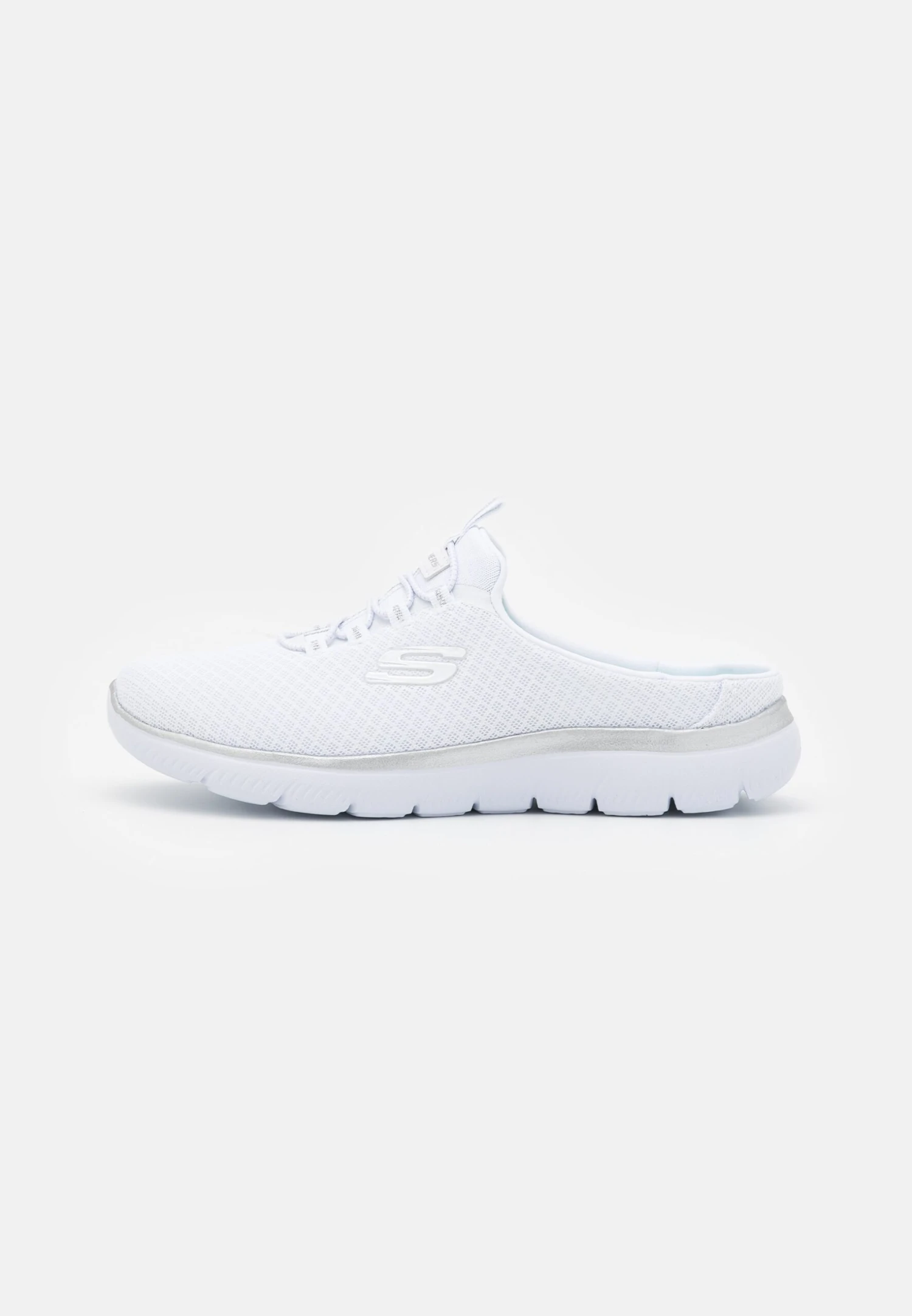 Summits - Mules - White/Silver - Image 2