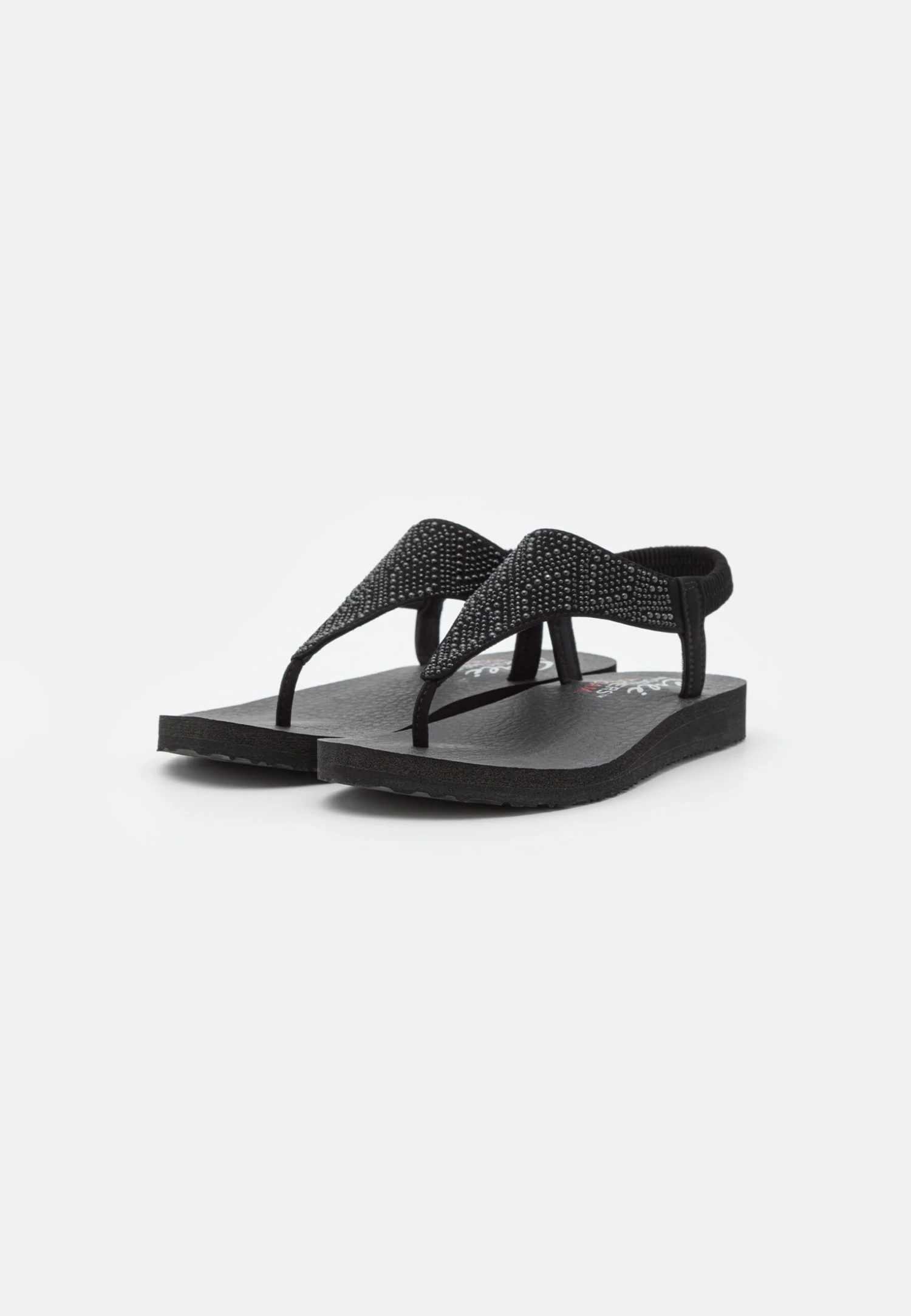 Skechers Meditation - T-Bar Sandals - Black - Image 3