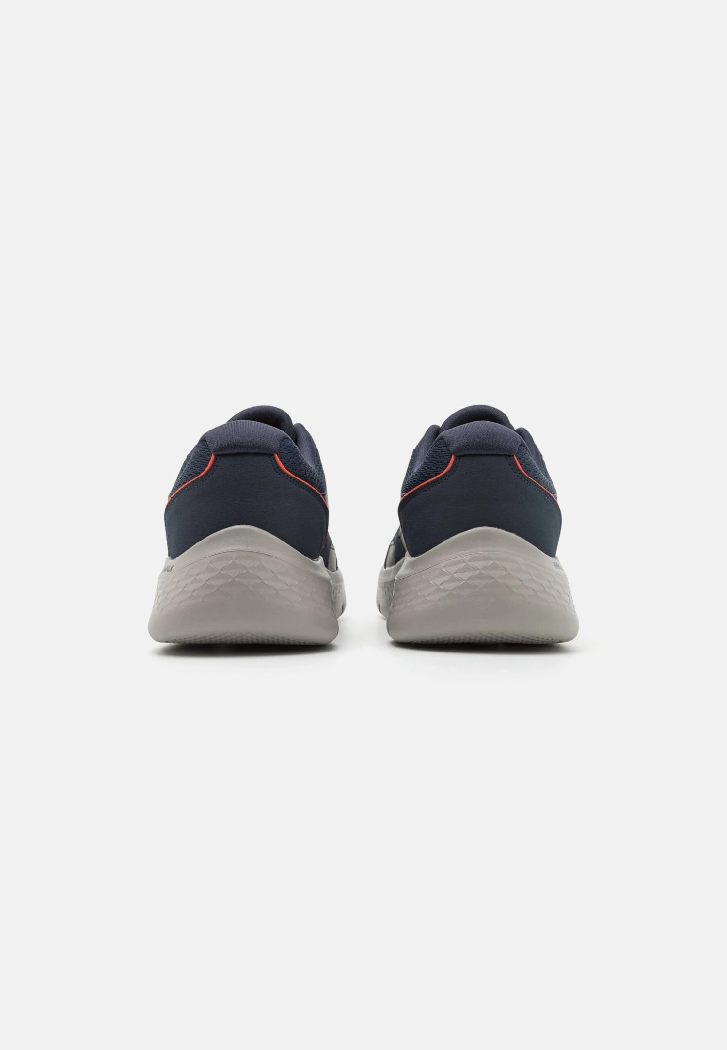 Go Walk Flex - Walking Trainers - Navy/Orange - Image 3